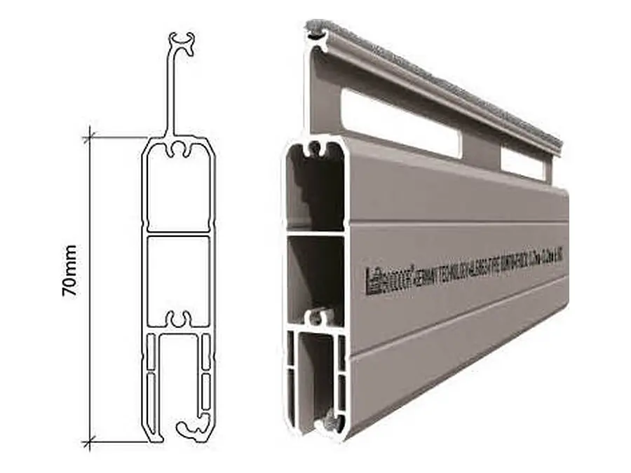 Cửa cuốn siêu thoáng giảm âm 2 chiều BOODOOR BDM70